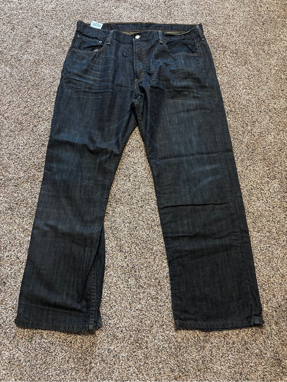 Levi's 569 Loose Relaxed Straight Fit Men's Jeans dark wash classic 36x30